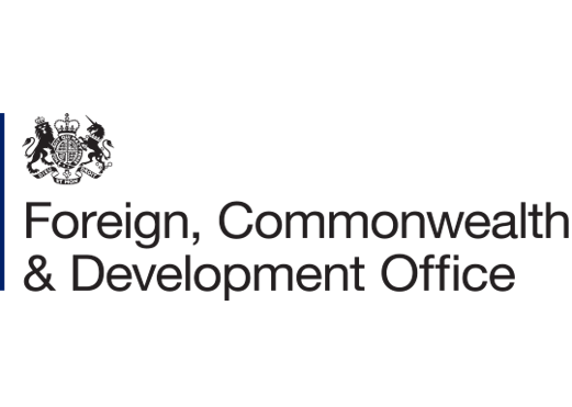 The Foreign, Commonwealth and Development Office (FCDO) logo